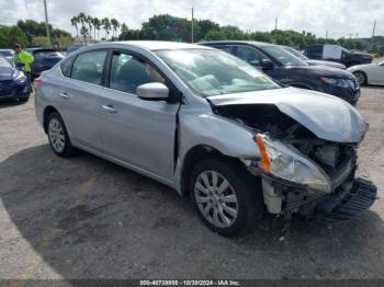  Salvage Nissan Sentra