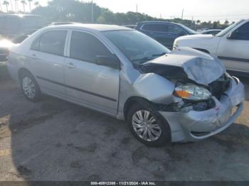  Salvage Toyota Corolla