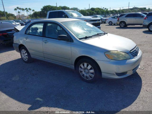  Salvage Toyota Corolla