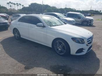  Salvage Mercedes-Benz E-Class