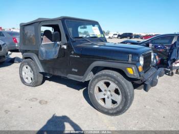  Salvage Jeep Wrangler