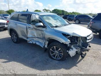  Salvage Toyota Highlander