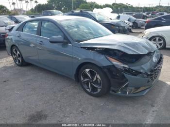  Salvage Hyundai ELANTRA