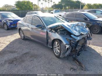  Salvage INFINITI Q50