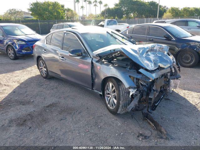  Salvage INFINITI Q50