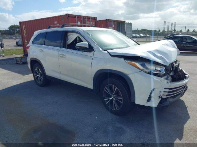  Salvage Toyota Highlander