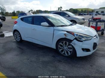  Salvage Hyundai VELOSTER