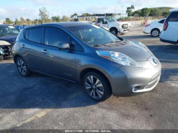  Salvage Nissan LEAF