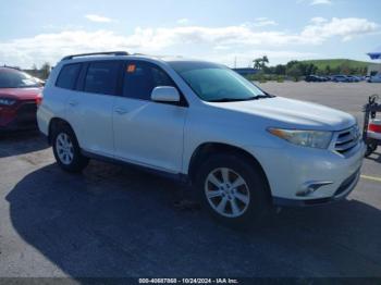  Salvage Toyota Highlander