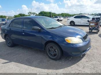  Salvage Toyota Corolla