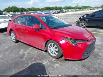  Salvage Toyota Corolla