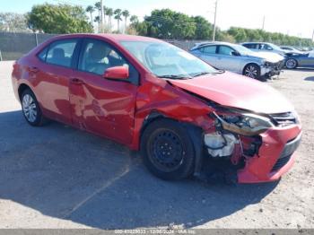  Salvage Toyota Corolla