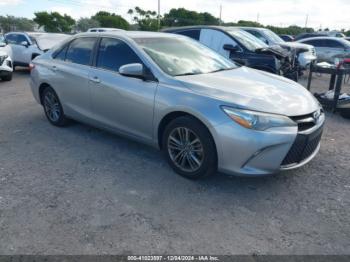  Salvage Toyota Camry