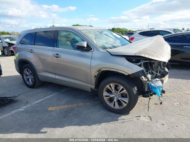  Salvage Toyota Highlander