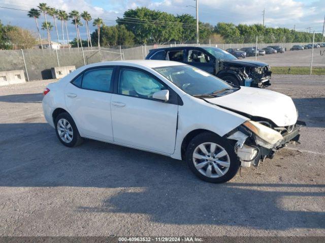  Salvage Toyota Corolla