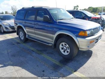  Salvage Mitsubishi Montero Sport