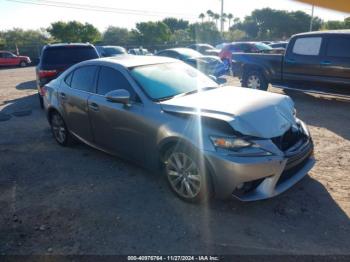  Salvage Lexus Is