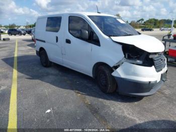  Salvage Chevrolet City Express