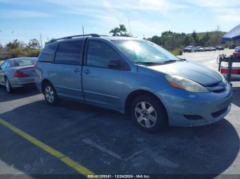  Salvage Toyota Sienna