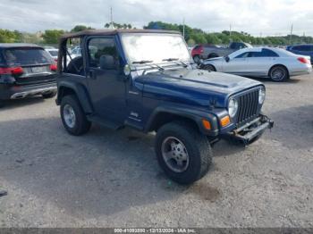  Salvage Jeep Wrangler