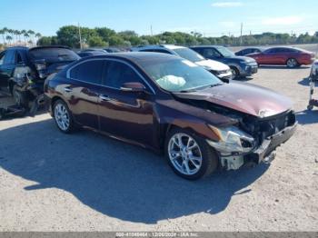  Salvage Nissan Maxima