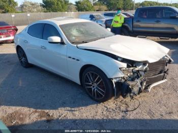  Salvage Maserati Ghibli