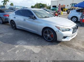  Salvage INFINITI Q50