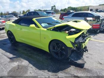  Salvage Chevrolet Camaro