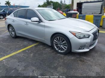  Salvage INFINITI Q50