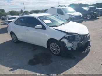  Salvage Toyota Corolla