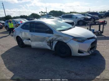  Salvage Toyota Corolla