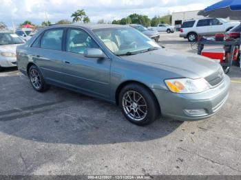  Salvage Toyota Avalon