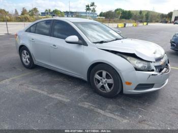  Salvage Chevrolet Cruze