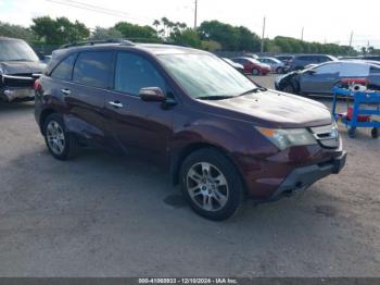  Salvage Acura MDX