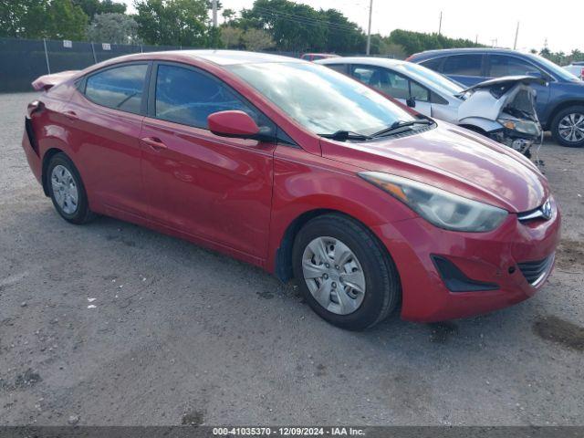  Salvage Hyundai ELANTRA