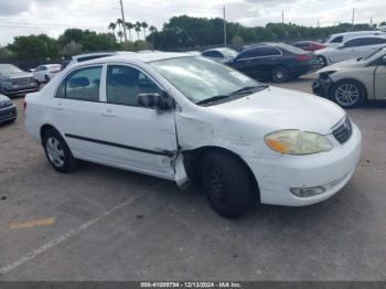  Salvage Toyota Corolla