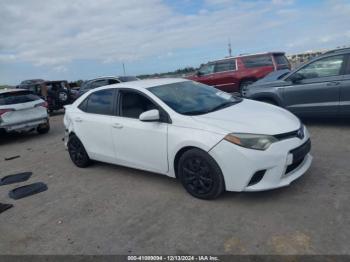  Salvage Toyota Corolla