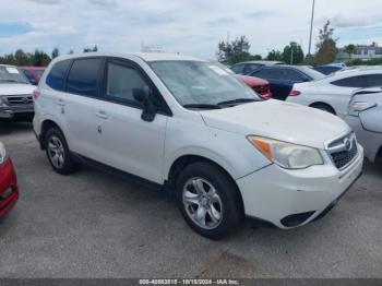  Salvage Subaru Forester