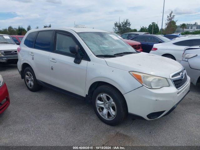  Salvage Subaru Forester