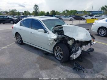  Salvage INFINITI G35x