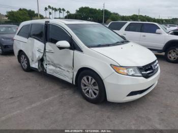  Salvage Honda Odyssey