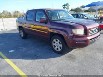  Salvage Honda Ridgeline