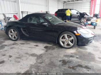  Salvage Porsche 718 Boxster