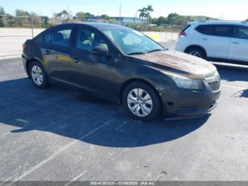  Salvage Chevrolet Cruze