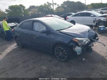  Salvage Toyota Corolla