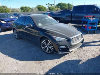  Salvage INFINITI Q50