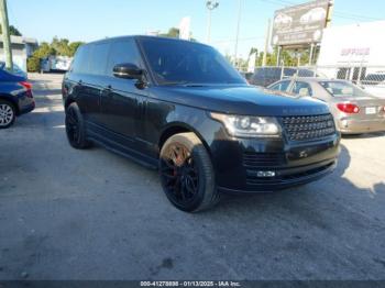  Salvage Land Rover Range Rover