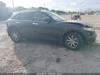  Salvage INFINITI Fx