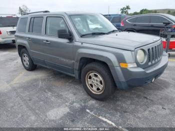  Salvage Jeep Patriot