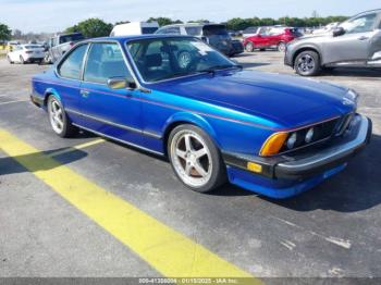  Salvage BMW 6 Series